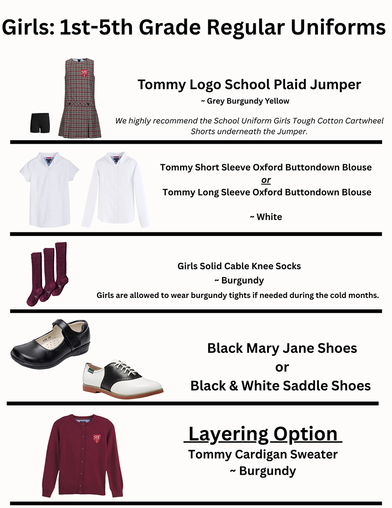 Girls Winter Uniform